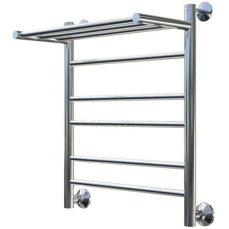 Водяной полотенцесушитель Тругор Аспект 3 П НП 60x40 с полкой Хром, артикул Аспект3/нп6040П