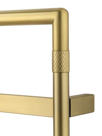 Полотенцесушитель электрический WONZON & WOGHAND KÖLN, Брашированное золото (WW-A6014-BG), артикул WW-A6014-BG