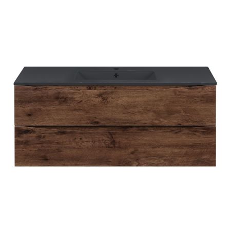 База под керамическую раковину Mia 1200 подвесная, 2 выкатных ящика soft close, R.Wood, артикул VMC-2MC120RW