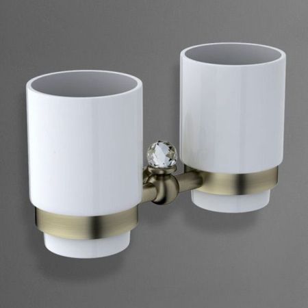 Стакан Art&Max Antic Crystal AM-E-2688SJ Бронза, артикул AM-E-2688SJ-Br