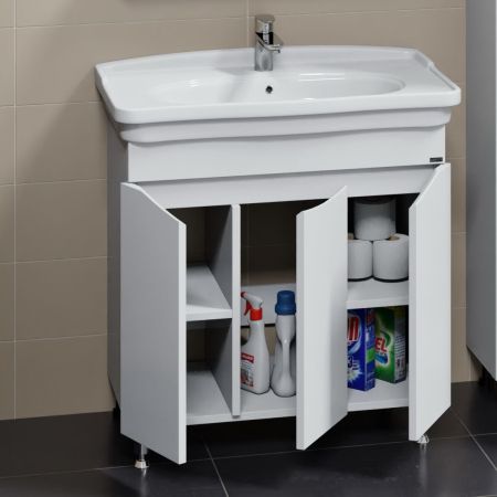 Тумба для умывальника напольная "Сатурн 85" 3 дв.( ум. Модерн 85)