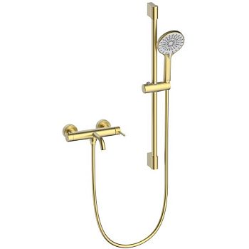 Смеситель Lemark Beluga для ванны (LMF-8022B-BRLG)