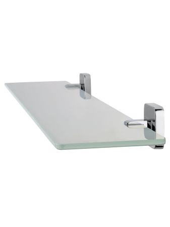 Стеклянная полка для ванной WONZON & WOGHAND STILL, Хром (WW-6627), артикул WW-6627
