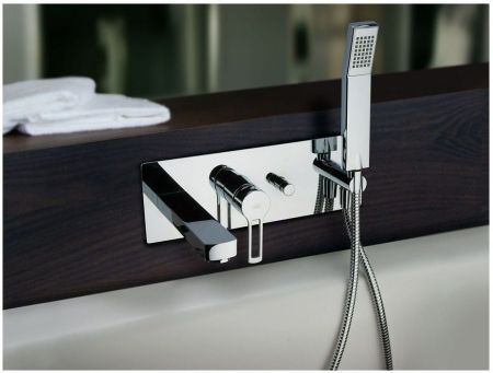 Смеситель для ванны с душем Paffoni Ringo RIN001CR (с внутренней частью), артикул RIN001CR