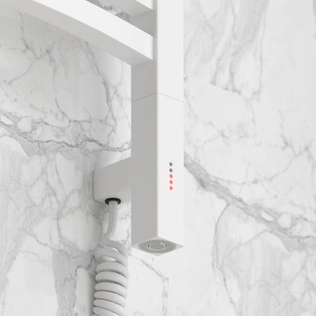 Полотенцесушитель электрический АРКУС 3.0 1000х500 МЭМ правый (Матовый белый)