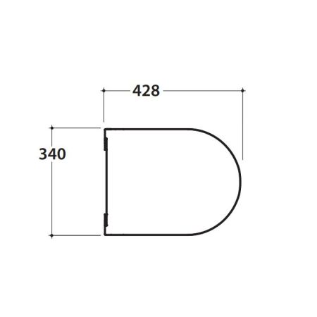 Сиденье для унитаза, Globo, MODE, с крышкой, ширина, мм-340, глубина, мм-428, с плавным опусканием SoftClose, материал сиденья-дюропласт, цвет-белый, артикул ME020BI