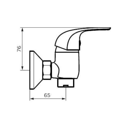 D1102000 Stark cмеситель для душа, артикул D1102000