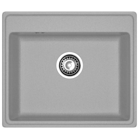 Кухонная мойка GranFest VERTEX 580, серый, артикул V-580 серый