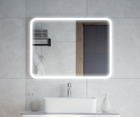 Зеркало LED "Альбано 800х600", сенсор Зеркало LED "Альбано 800х600", сенсор