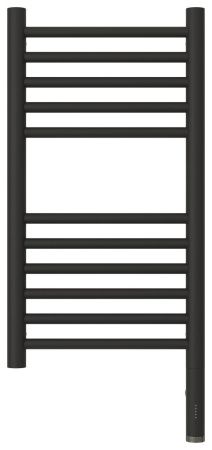 Полотенцесушитель электрический "БОГЕМА 3.0" прямая 600х300 / МЭМ правый (Тёмный титан муар)