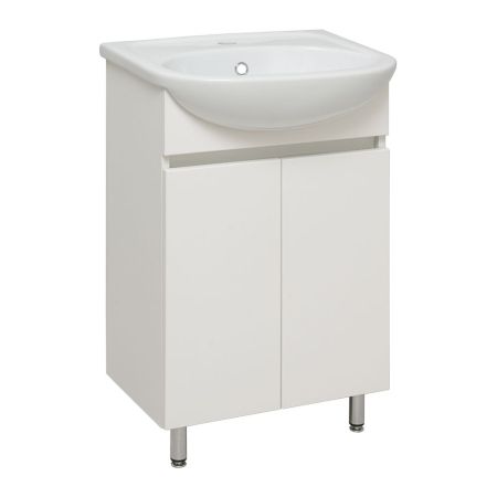 Тумба Runo Лада 50 белая под умывальник 00000000152 (Уют 50) (00-00001162), артикул 00-00001162