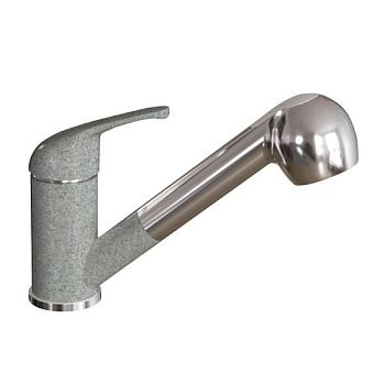 Смеситель для кухни с выдвижным изливом Dr. Gans Соната 319.04L.1223.409, базальт