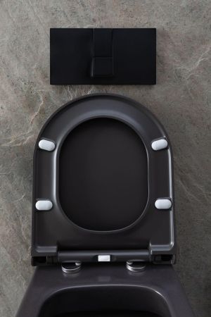 Чаша подвесного унитаза Allen Brau Priority 4.31001.AN антрацит, артикул 4.31001.AN