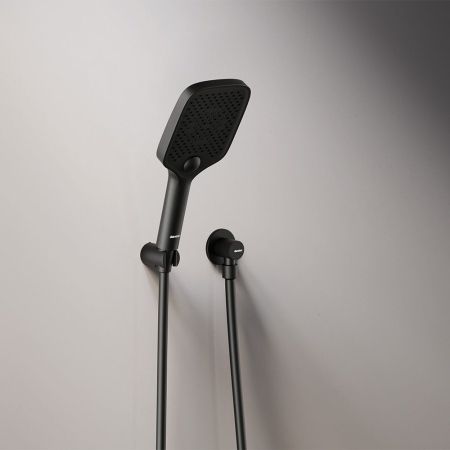 953510300 Gala встраиваемая душевая система со смесителем и изливом, чёрный, артикул 953510300