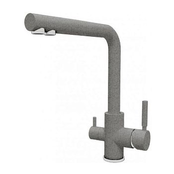 Смеситель для кухни с подключением фильтра Dr. Gans Акцент 339.06H.2123.409, базальт