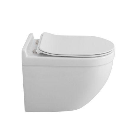 SENSO-TOR Чаша унитаза подвесного безободкового, смыв TORNADO BB017CH-TOR, артикул BB017CH-TOR