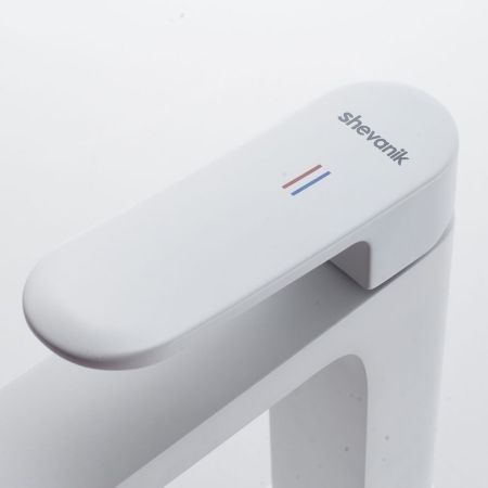 Смеситель для раковины Shevanik S4501C, белый