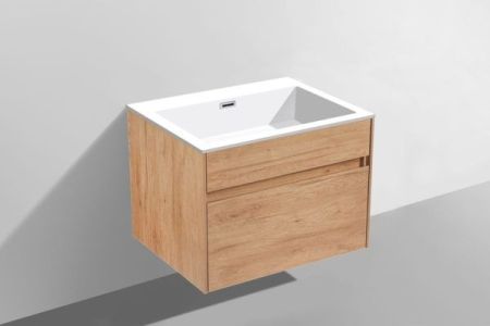 Тумба под раковину Vincea Chiara VMC-1C600YO подвесная Y.Oak, артикул VMC-1C600YO