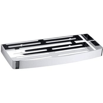 Мыльница CYTRO из нержавейки, хром 300*26*115мм