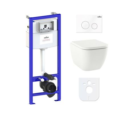 Комплект 6 в 1 Lavinia Boho One Rimless 77040077, премиум с пластиковой клавишей