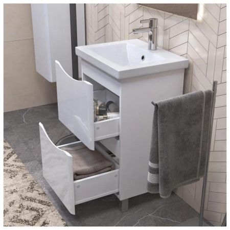 Тумба с раковиной напольная VIGO Glem  321-com, 50 см, артикул 321-com