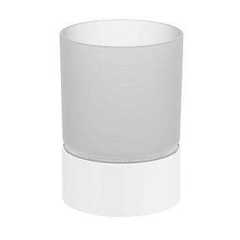 Стакан настольный для зубных щеток Timo Saona белый матовый (13231/16)