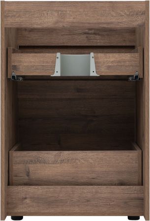 Тумба под раковину Aquanet Токио 58 дуб веллингтон (напольная 2 ящика)