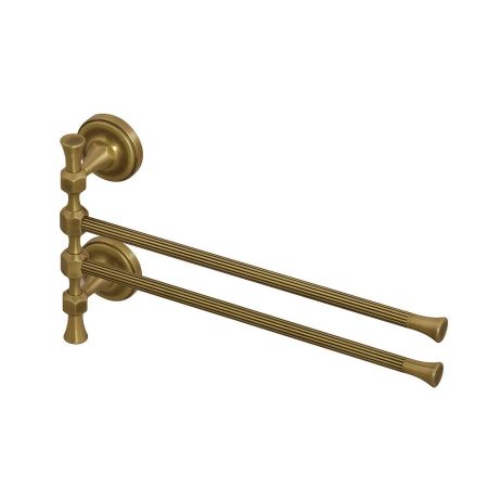 FORTUNA Полотенцедержатель двойной поворотный L32 x h19 cm, бронза, артикул 27674