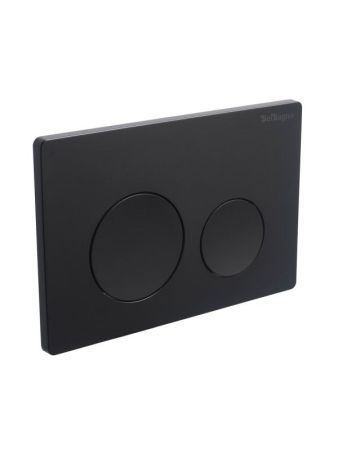 Кнопка смыва BELBAGNO BB-03C-GM, оружейная сталь, артикул BB-03C-GM