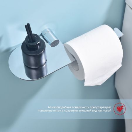 Держатель для туалетной бумаги Raglo R300.03, хром