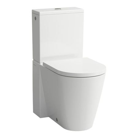 Laufen KARTELL Унитаз моноблок 660x370x430 мм, комбинированный, безободковый смыв Rimless, белый, артикул 8.2433.7.000.000.1