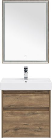 Мебель для ванной Aquanet Nova Lite 60 дуб рустикальный (2 ящика), артикул 00254216