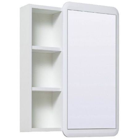 Зеркальный шкаф Runo Капри 55 4620750028022 Белый, артикул 4620750028022