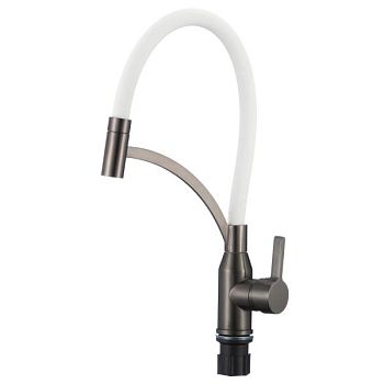 Смеситель для кухни Fmark FS8244Q-02, графит