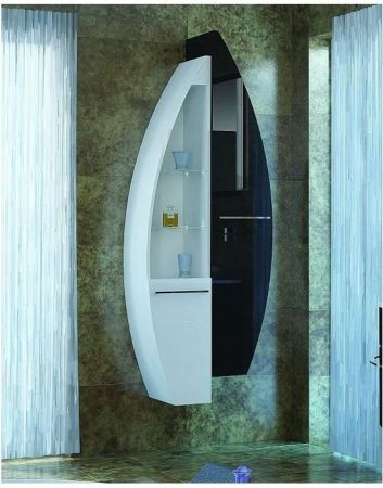 Шкаф-пенал De Aqua Эскалада RS1 R белый