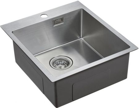 Кухонная мойка Paulmark Neckar 45 PM804551-BS Брашированная сталь