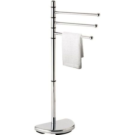 Стойка напольная HIBISCUS с тремя держателями для полотенец, хром, Sapho