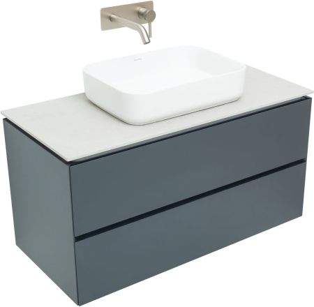 Тумба под раковину Allen Brau Infinity 100 1.21003.AM антрацит матовый, артикул 1.21003.AM