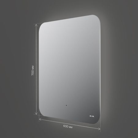 M85MOX10601S1 X-Joy Зеркало с интерьерной Led подсветкой, ИК-сенсором, 60 см, артикул M85MOX10601S1