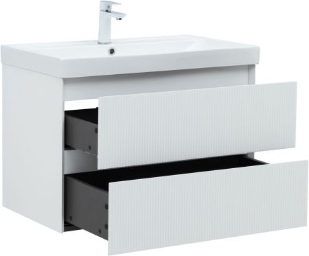 Тумба под раковину Aquanet Альтера 80 белый матовый, артикул 00337156