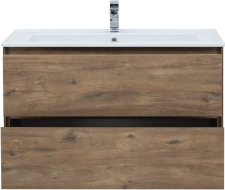 Тумба под раковину Aquanet Милан 105 дуб рустикальный, артикул 00339971