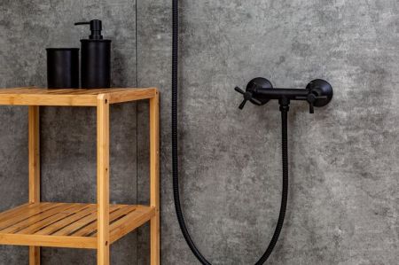 Смеситель для душа Orange Mia M34-320B Черный, артикул M34-320B