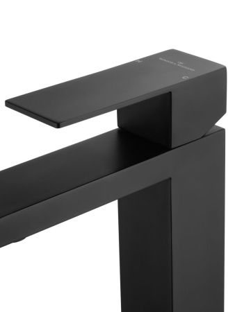 Смеситель для раковины WONZON & WOGHAND, Черный матовый (WW-A40982-MB), артикул WW-A40982-MB
