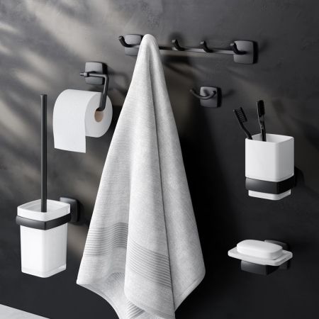 AK90D2106B Gem набор аксессуаров для зоны красоты и туалета, черный, артикул AK90D2106B