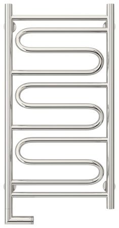 Полотенцесушитель электрический "ЭЛЕГИЯ 2.0" 800х400 / МЭМ левый (Без покрытия)