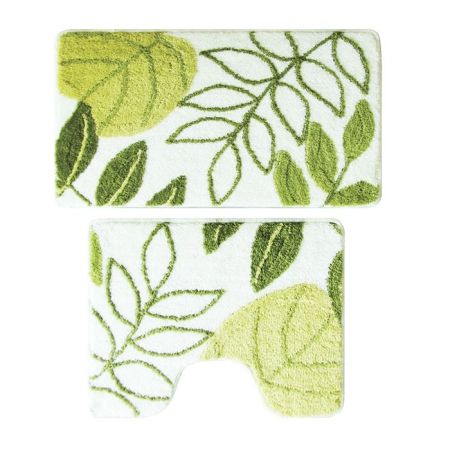 Комплект ковриков Milardo Waiting for Spring 50х80 Зеленый, артикул 370PA68M13