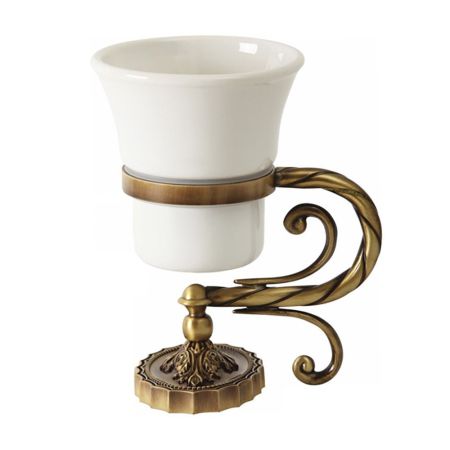 EDERA Стакан настольный, керамика/бронза, артикул 16905