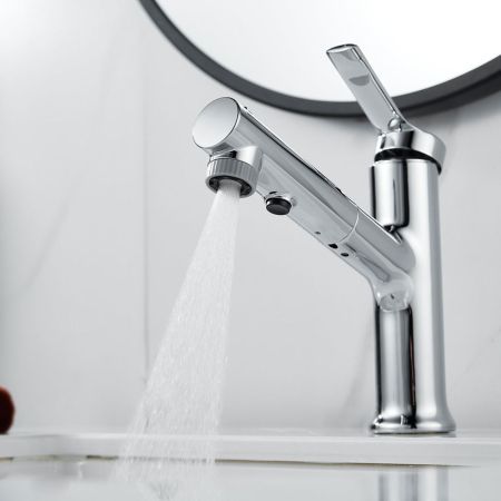 Смеситель для раковины многофункциональный Raffine F281, хром, артикул F281