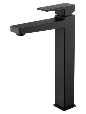 Смеситель для раковины высокий WONZON & WOGHAND CUBE 2.0, Черный матовый (WW-88019068-MB), артикул WW-88019068-MB