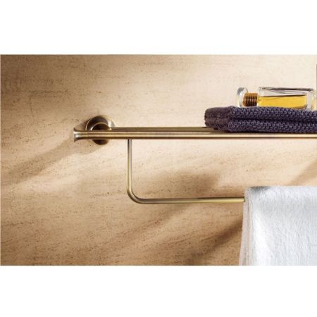 Полка для полотенец Rush Crete CR35543 Бронза, артикул CR35543